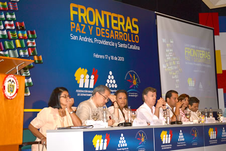 Exitosa cumbre de gobernadores en  San Andres